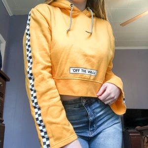 Vans Off The Wall Cropped Hoodie